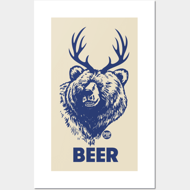 BEER Wall Art by toddgoldmanart